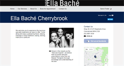 Desktop Screenshot of cherrybrook.ellabache.com.au