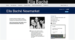Desktop Screenshot of newmarket.ellabache.com.au