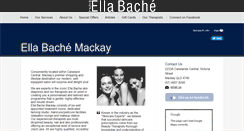 Desktop Screenshot of mackay.ellabache.com.au