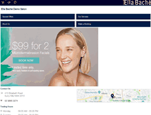 Tablet Screenshot of demo.ellabache.com.au