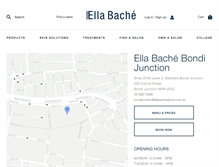 Tablet Screenshot of bondijunction.ellabache.com.au