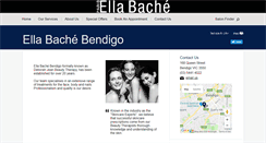 Desktop Screenshot of bendigo.ellabache.com.au