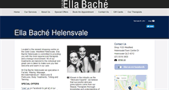 Desktop Screenshot of helensvale.ellabache.com.au