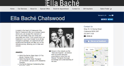 Desktop Screenshot of chatswood.ellabache.com.au